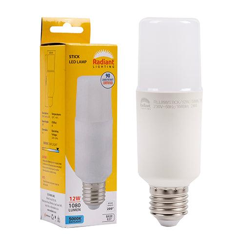 Stick Lamp Frosted T44 12w Led E27 5000 K N - Livestainable.co.za