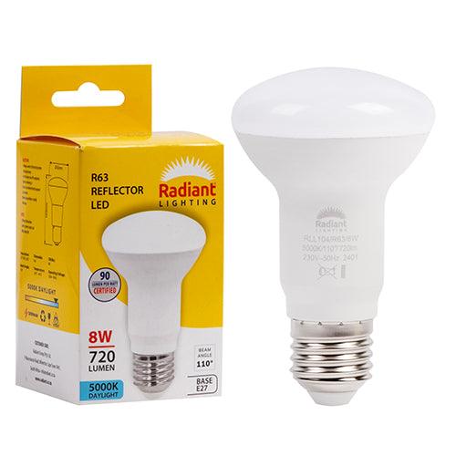 R63 Reflector 8w Led E27 5000 K N - Livestainable.co.za