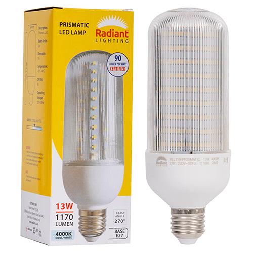 Prismatic Lamp 13w Led E27 4000 K N - Livestainable.co.za