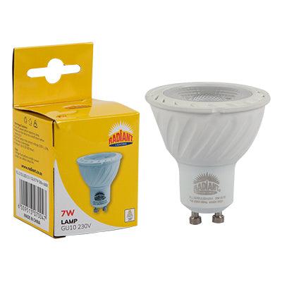 Gu10 Clear Lens 7w Led 6500 K Dimmable N - Livestainable.co.za