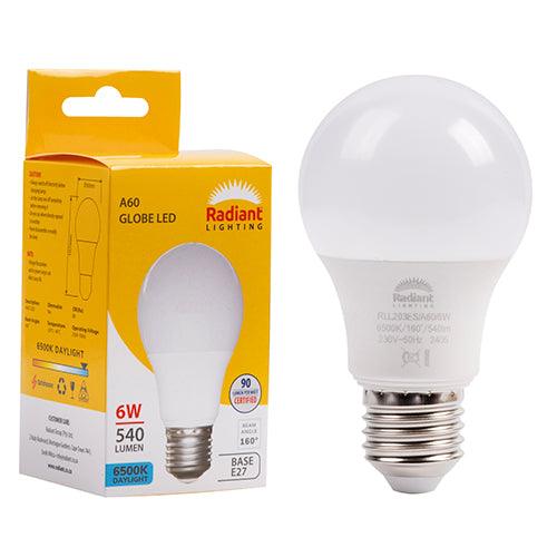 A60 6w Led E27 6500 K Box N - Livestainable.co.za