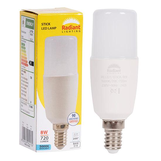 Stick Lamp T36 8w Led E14 5000 K N - Livestainable.co.za