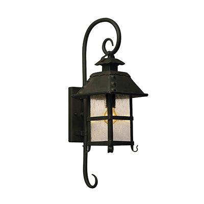 Forged Wall Light Outdoor Medium Sand Black 1x E27 - Livestainable.co.za