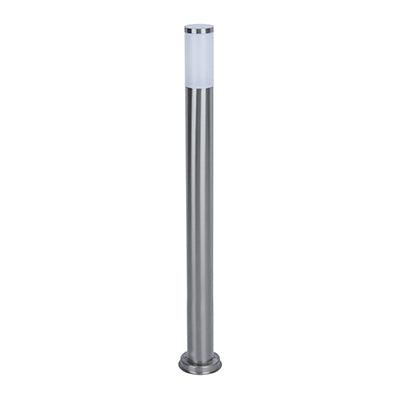 Slate Plain Bollard Outdoor 1100mm Stainless Steel 1x E27 - Livestainable.co.za