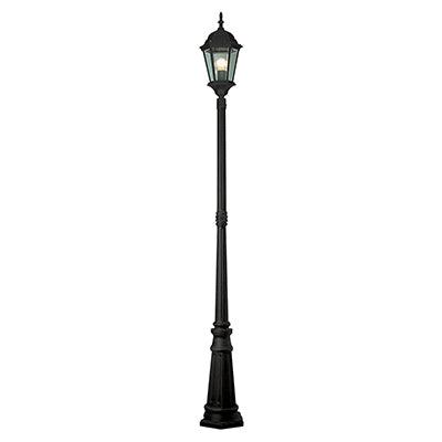 Thames Pole Light Base Mount Black 1x E27 - Livestainable.co.za