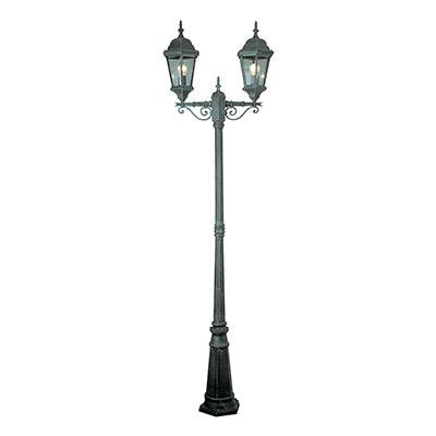 Thames Pole Light Base Mount Black 2x E27 - Livestainable.co.za