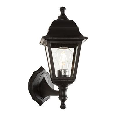 Wall Light Outdoor Up/Down Lantern Black E27 1x60w - Livestainable.co.za