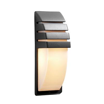 Picket Wall Light Outdoor Black 1x E27 - Livestainable.co.za