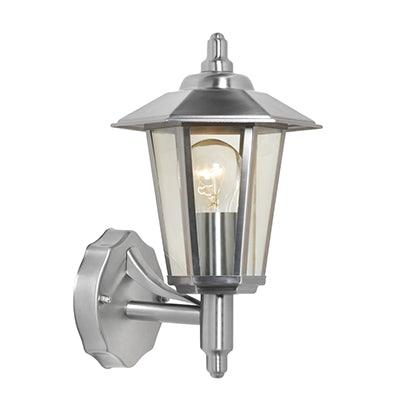 Farol Wall Light Outdoor Up Stainless Steel 1x E27 - Livestainable.co.za