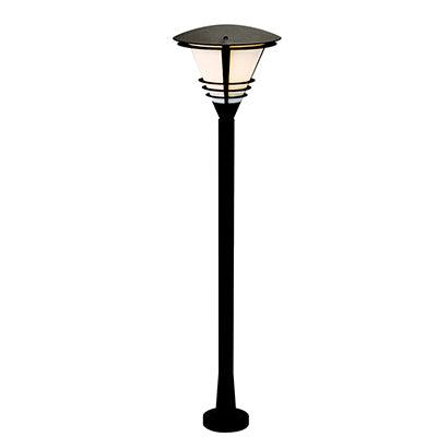 Triad Pole Light Black Base Mount 1x E27 - Livestainable.co.za