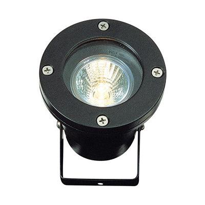 Spotlight Outdoor Fibre Glass Black Gu10 1x50w - Livestainable.co.za