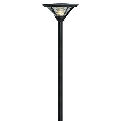 Triangle Pole Light Black E27 1x100w Excluding Pole Clear - Livestainable.co.za