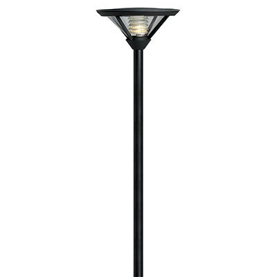 ***Triangle Pole Light White/Clear E27 1x100w Pole Excluded - Livestainable.co.za
