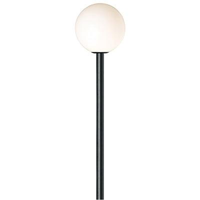 Sphere Pole Light E27 400mm Pole Excluded Black 76 - Livestainable.co.za