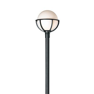 Basket Pole Mount Outdoor 460mm Black Excl Pole - Livestainable.co.za