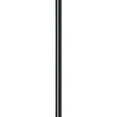 Pole Base Mount For Surface Mounting 2500mm Black - Livestainable.co.za