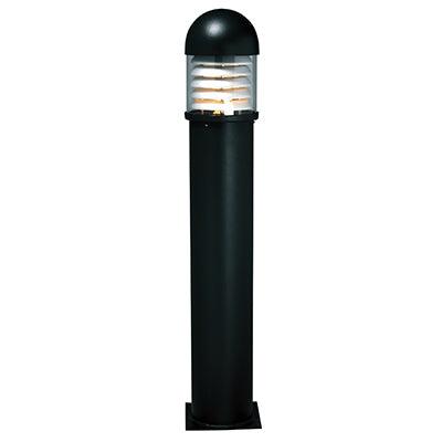***Louvre Bollard Outdoor Black 1x E27 - Livestainable.co.za