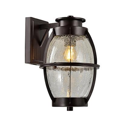 Wall Light Outdoor Sand Black 1x E27 - Livestainable.co.za