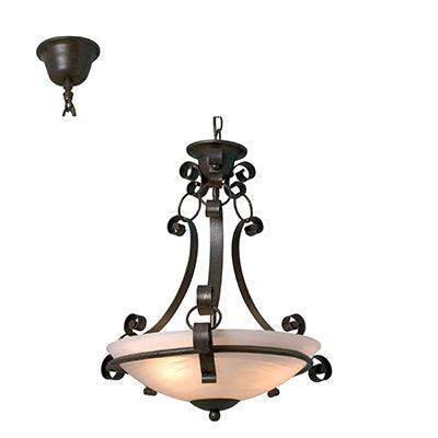 Malaga Pendant Antique Bronze E27 3x60w - Livestainable.co.za