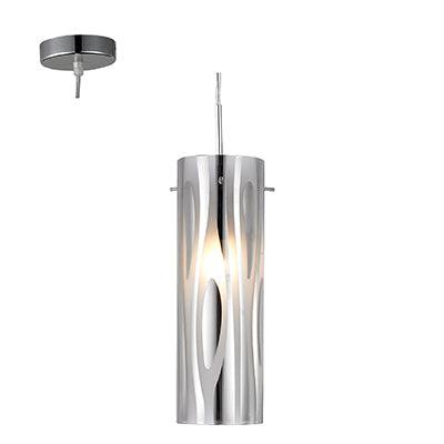 Island Pendant Chrome E27 1x60w - Livestainable.co.za