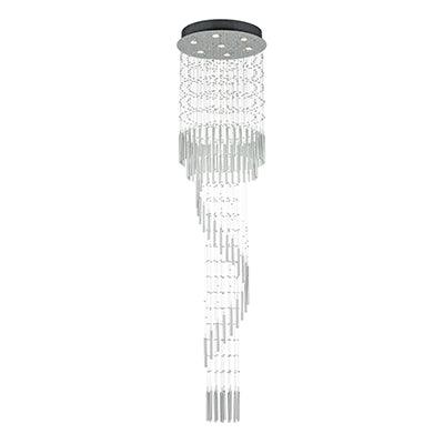 7 Lt Chandelier Crystal Chrome Gu10 7x50w - Livestainable.co.za