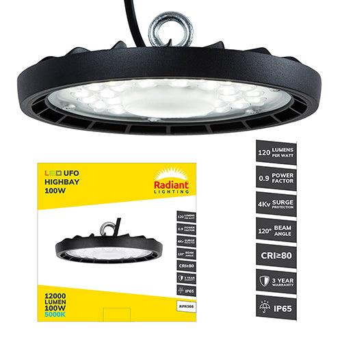 Ufo Highbay Led 100w 5000 K 3 Yr Warranty - Livestainable.co.za