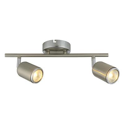 Spotlight Bar S/Chrome & Chrome Gu10 2x50w - Livestainable.co.za