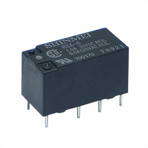 Relay Pcb Mount Dpdt 1 A 6 Vdc Rect 8 Pin Rsa/Rsb 6