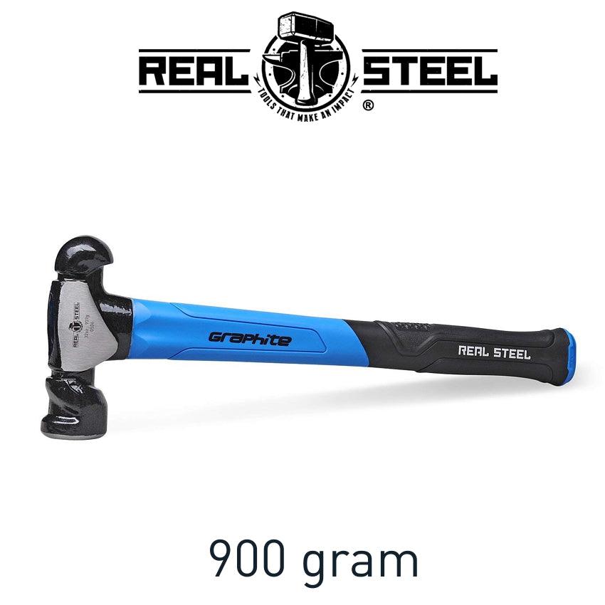 Hammer Ball Pein 900 G 32 Oz Graph. Handle Real Steel - Livestainable.co.za