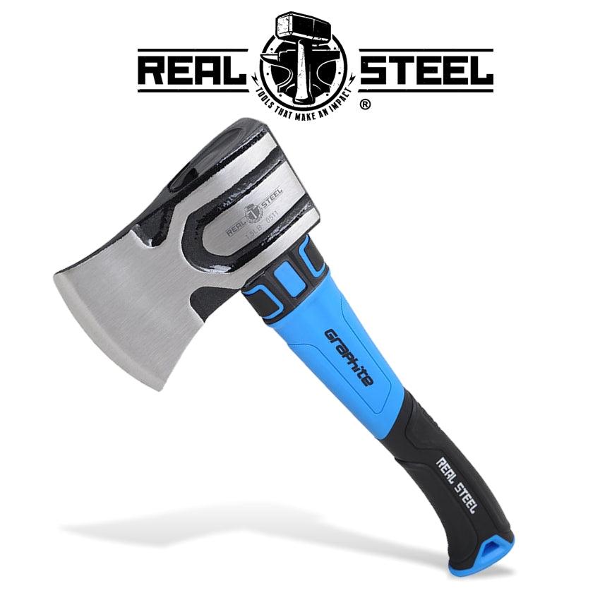 Axe Hammer Head Small Graph. Handle Real Steel - Livestainable.co.za