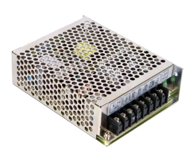 Power Supply Encl. In=230 Vac Triple Out=5,15, 15 V 65 W Rt 65 C