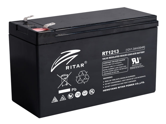 Battery Sla 12 V 1.3 Ah 97x43x52mm Rt1213