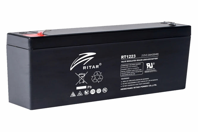 Battery Sla 12 V 2.3 Ah 178x35x61 Rt1223 E