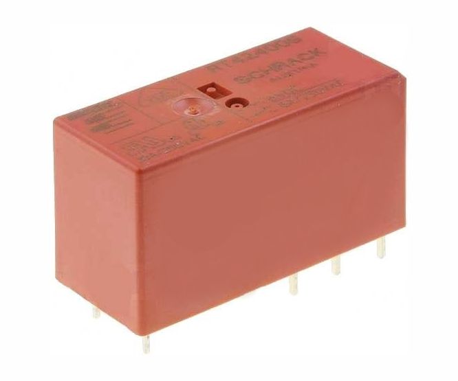Relay Dpdt 8 A 6 Vdc Rect 8 Pcb 6 1393243 1 / Rt424006
