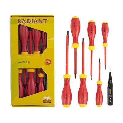 Screwdriver 7 Pc Set Insulation & Tester 1000v - Livestainable.co.za