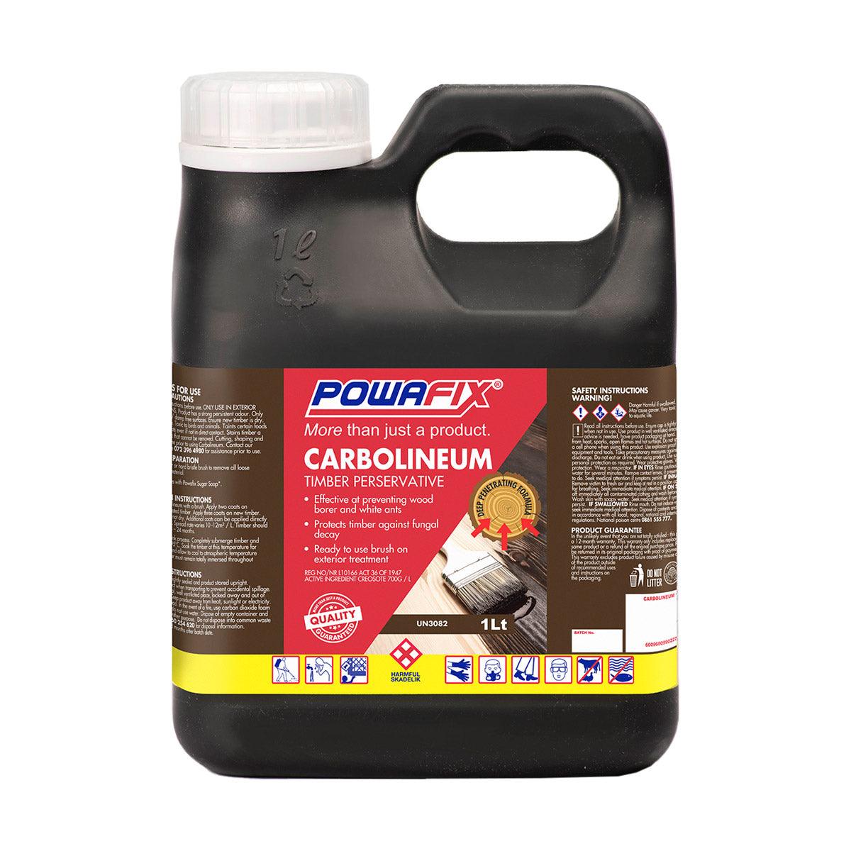 Powafix Carbolineum 1 L - Livestainable.co.za