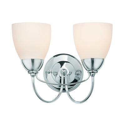 Tulip Wall Light Chrome E14 2x40w - Livestainable.co.za