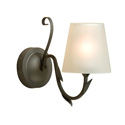 Arum Wall Light Charcoal E27 1x60w - Livestainable.co.za