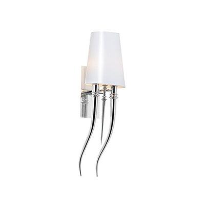 Tusk Wall Light Chrome E14 2x40w - Livestainable.co.za