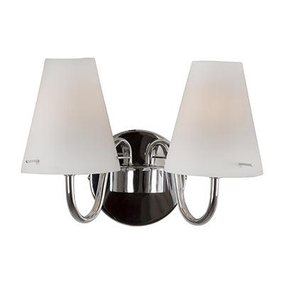 Madlyn Wall Light Chrome 2x E14 - Livestainable.co.za