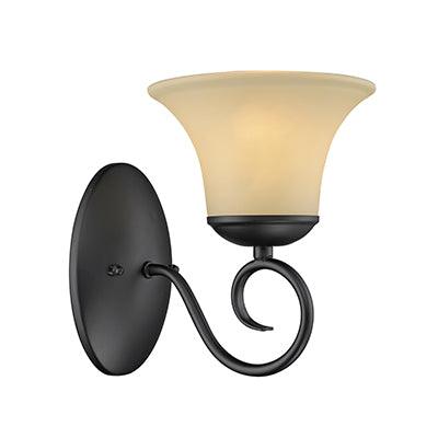 Ebele Wall Light Black E27 1x60w - Livestainable.co.za