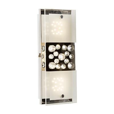 Crystal Wall Light Chrome Led 11w 4000 K - Livestainable.co.za