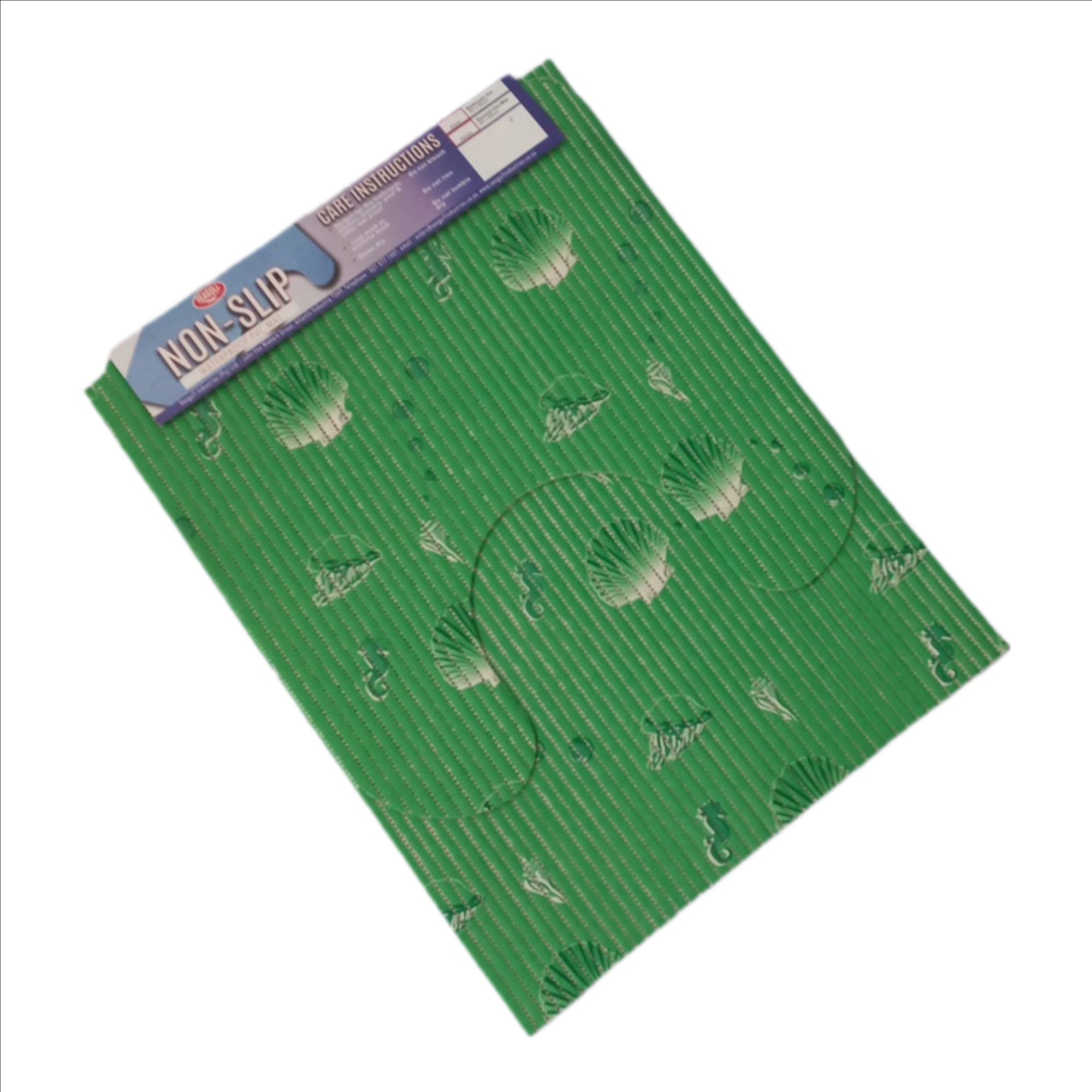 Seagull Anti Slip Roll 65 Cm X 15 M Printed Seashells Green