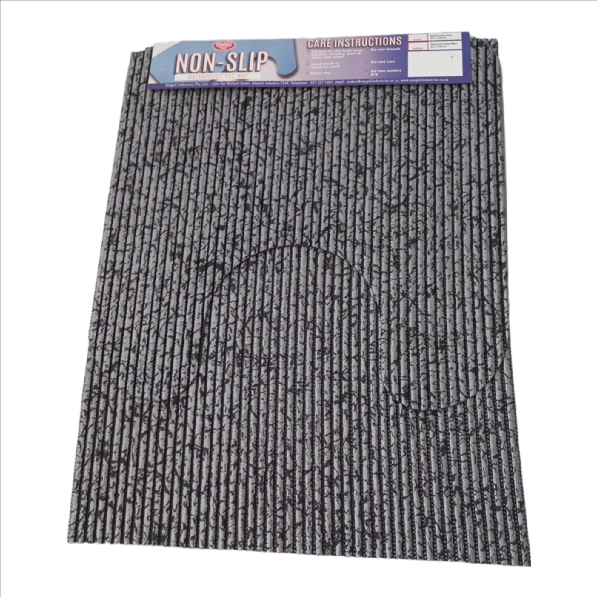 Seagull Anti Slip Roll 65 Cm X 15 M Printed Black With Silver