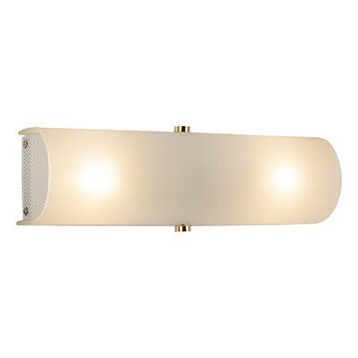 Tag Wall Light White & Brass E14 2x40w - Livestainable.co.za