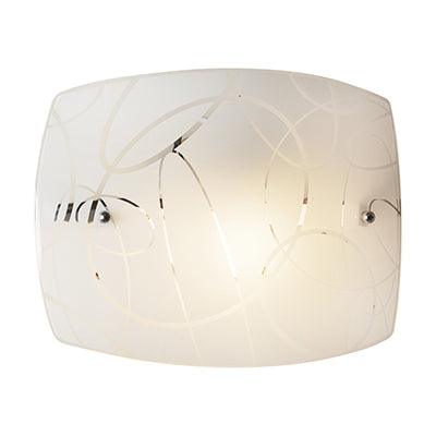 Wall Light White E27 1x60w - Livestainable.co.za