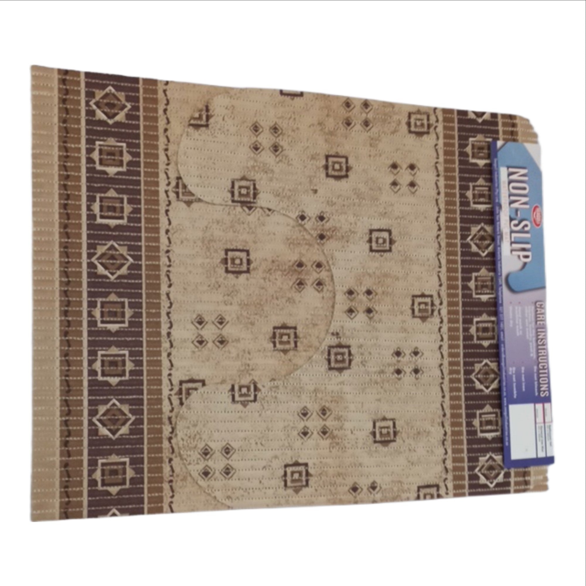 Seagull Anti Slip Roll 65 Cm X 15 M Printed Cream & Brown