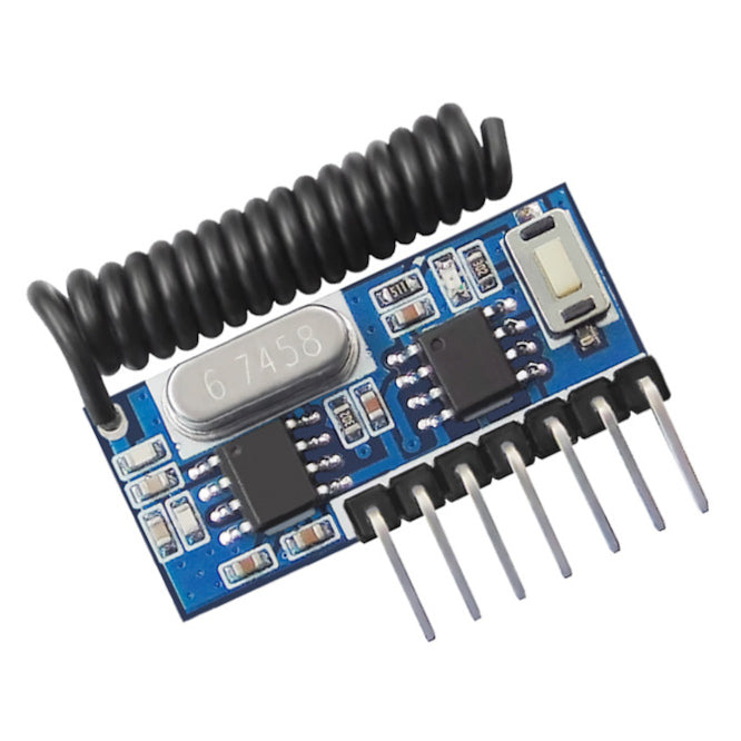 Rf Wireless Radio Receiver Module 4 Ch 433 M Hz Learn Type Rx480 E