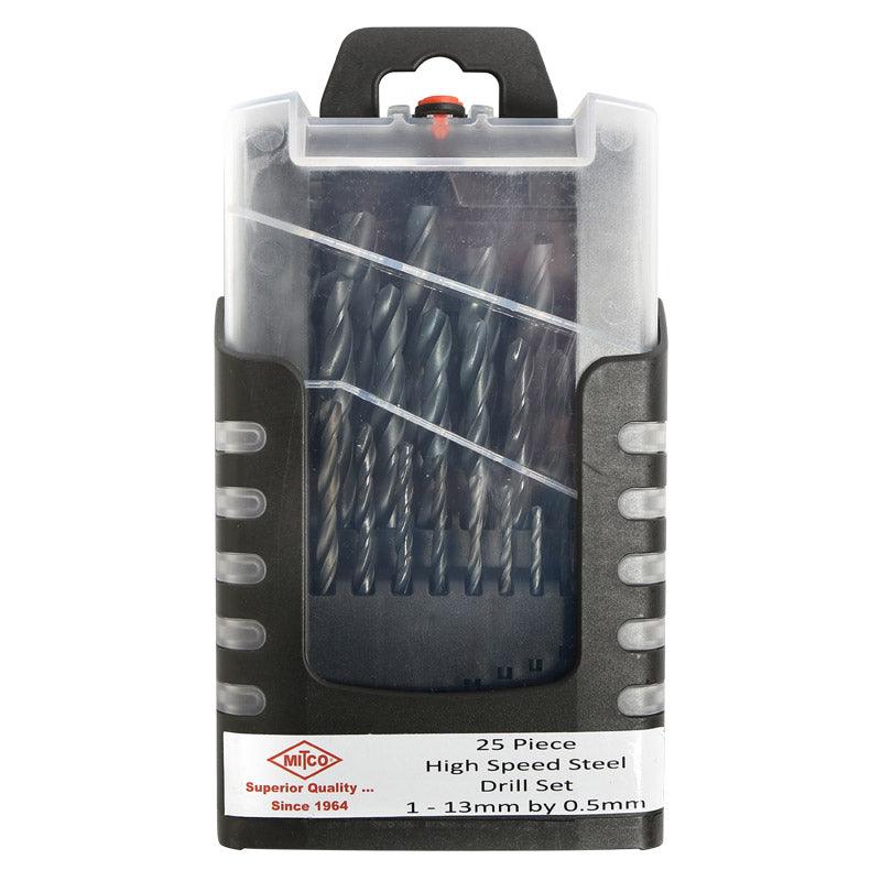 Mitco Drill Set Steel 25 Pc - Livestainable.co.za