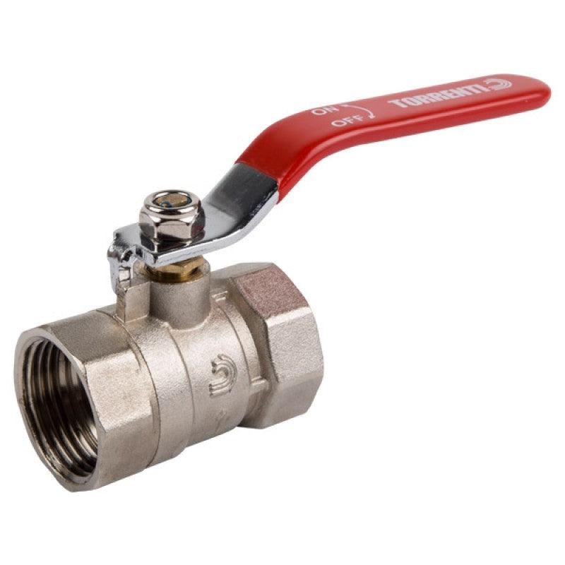 Torrenti Ball Valve Type Reduce Bore Red 15 Mm - Livestainable.co.za